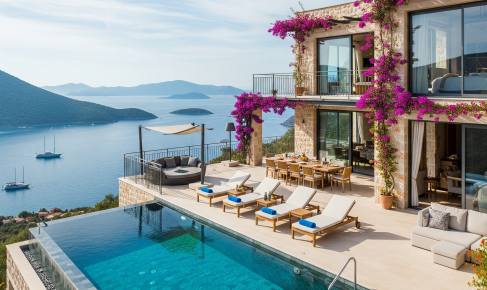 Kalkan’da Rüya Gibi Bir Tatil: Kiralık Balayı ve Havuzlu Villalarda Tatilin Keyfini Yaşayın
